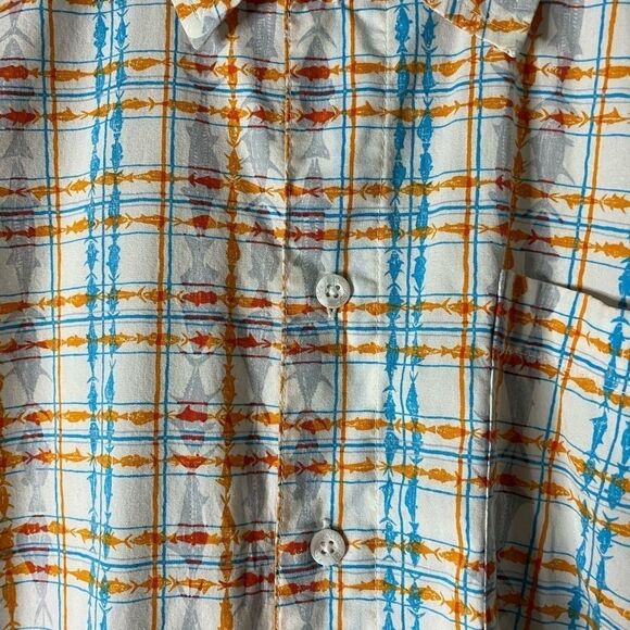 Columbia Men’s Trollers Best Short Sleeve Shirt Mirage/Tortuga Plaid Pri… - Picture 6 of 11